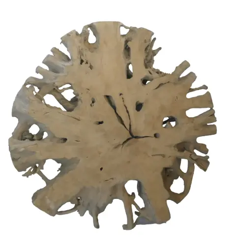 Product image of the product “Up table from teak root. About 152cm length, 24cm thickness ”